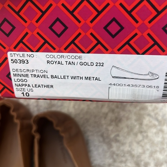 TORY BURCH
Minnie Travel leather ballet flats - Picture 8 of 12